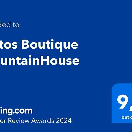 הוילה קרפניסיון Elatos Boutique Mountainhouse מראה חיצוני תמונה