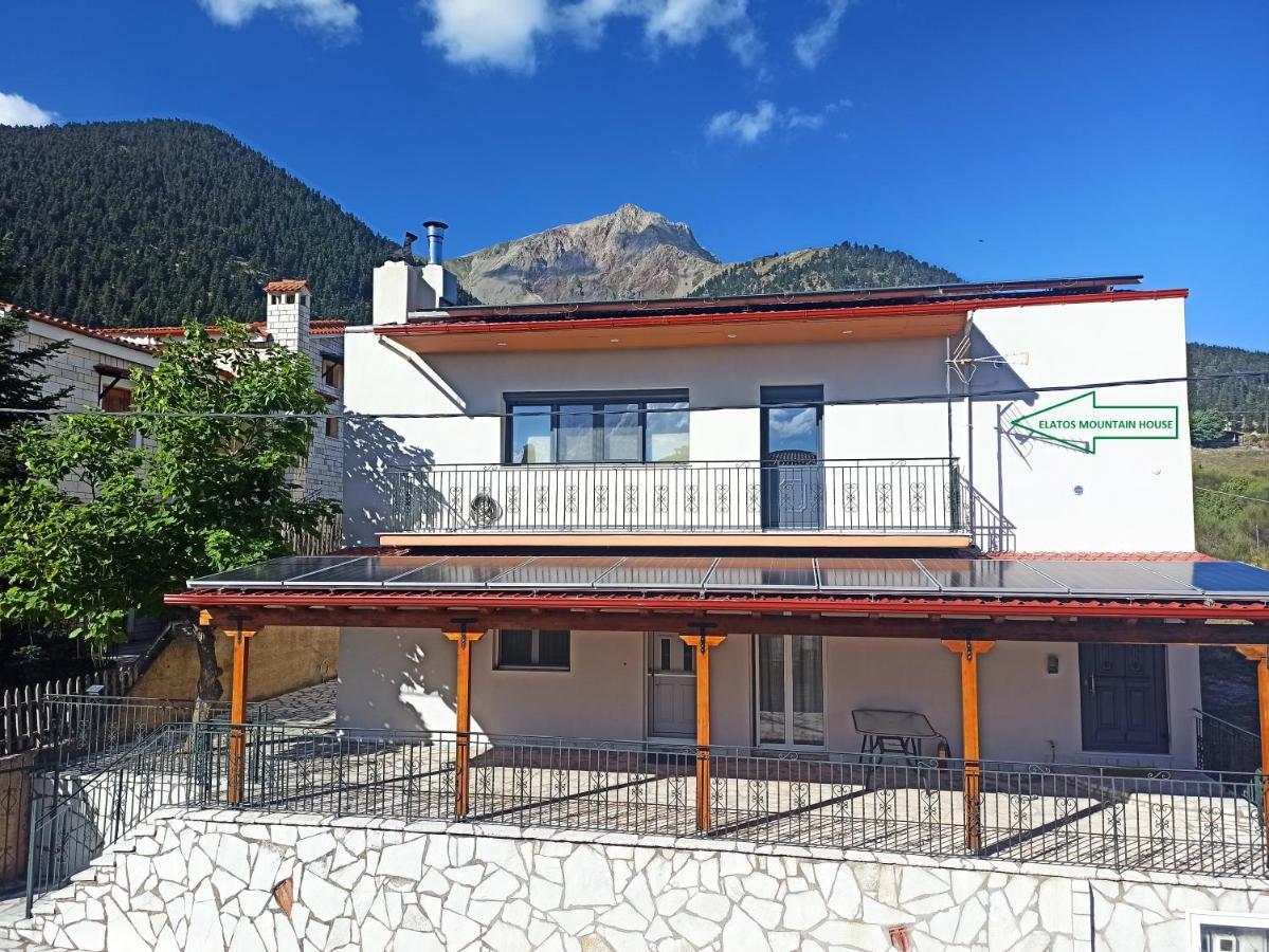 הוילה קרפניסיון Elatos Boutique Mountainhouse מראה חיצוני תמונה