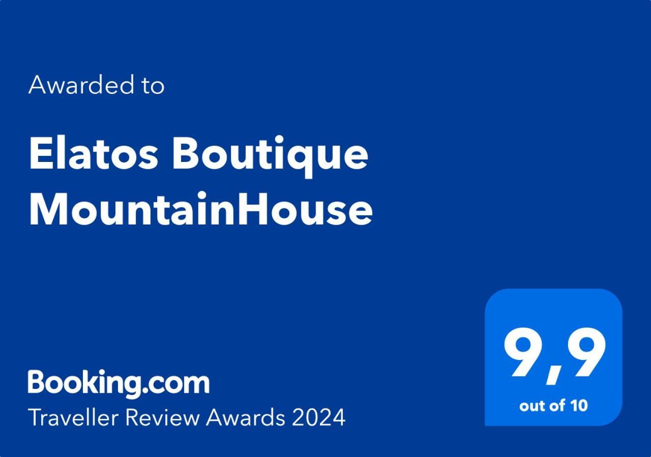הוילה קרפניסיון Elatos Boutique Mountainhouse מראה חיצוני תמונה